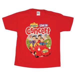 The Wiggles Live in Concert Youth T-Shirt Front