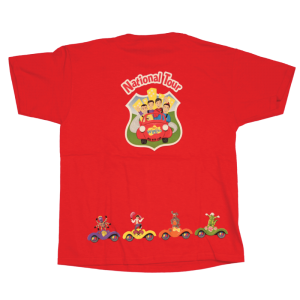 The Wiggles Live in Concert Youth T-Shirt Back